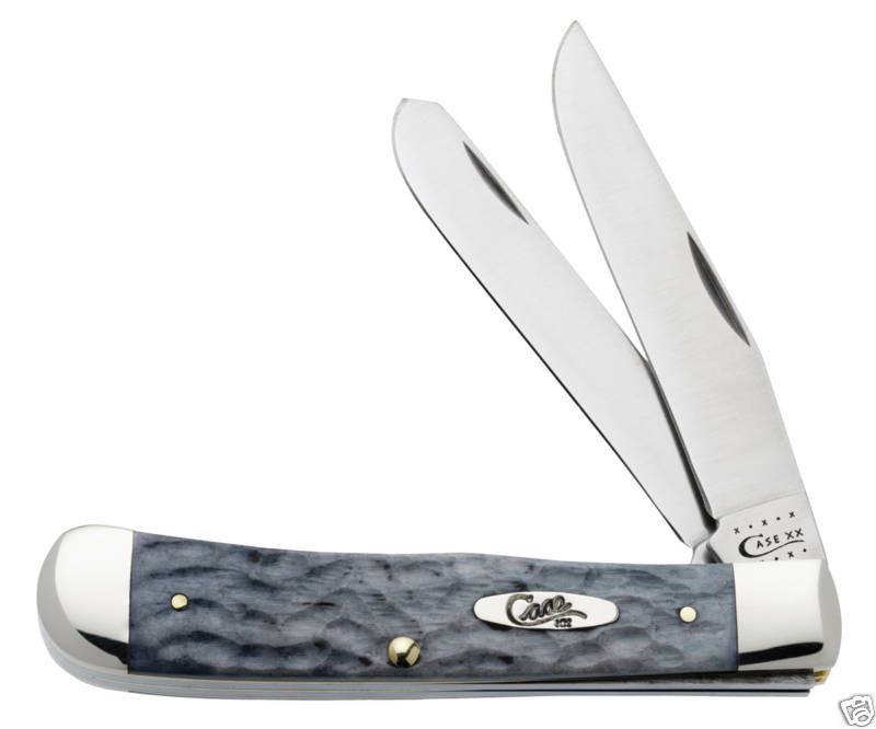 CASE XX KNIVES 2010 GRAY BONE TRAPPER KNIFE 13010 MINT  