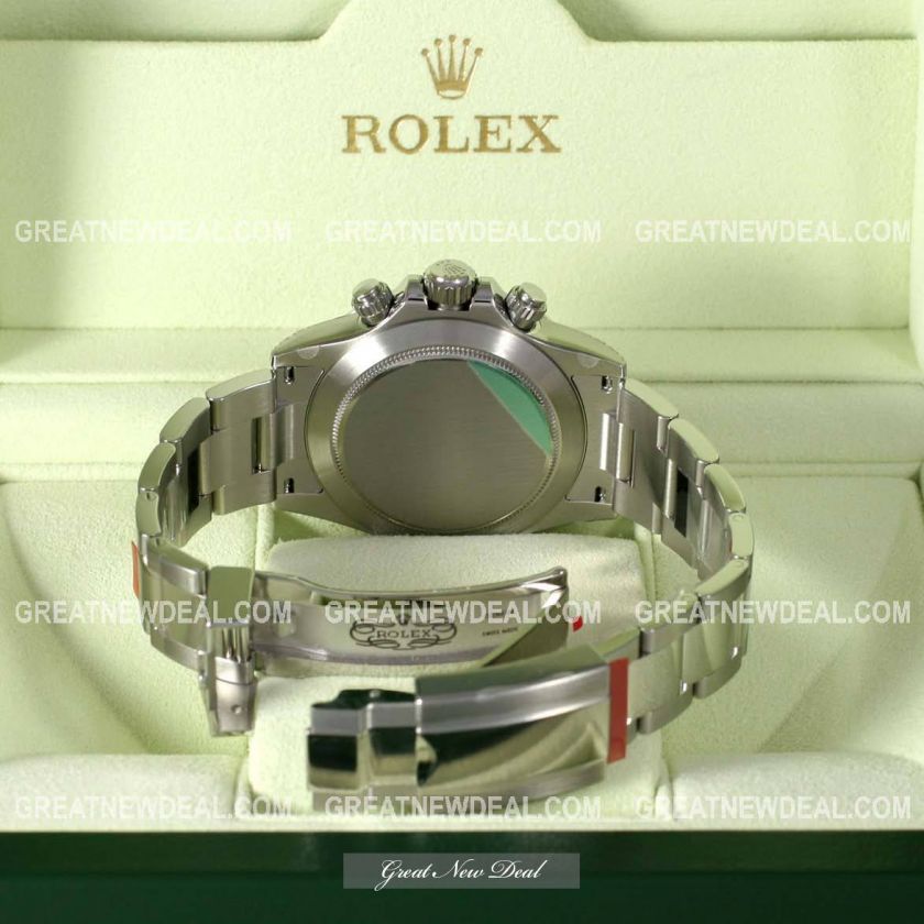 ROLEX OYSTER PERPETUAL DAYTONA SS BLCK DIAL   116520 BLK  