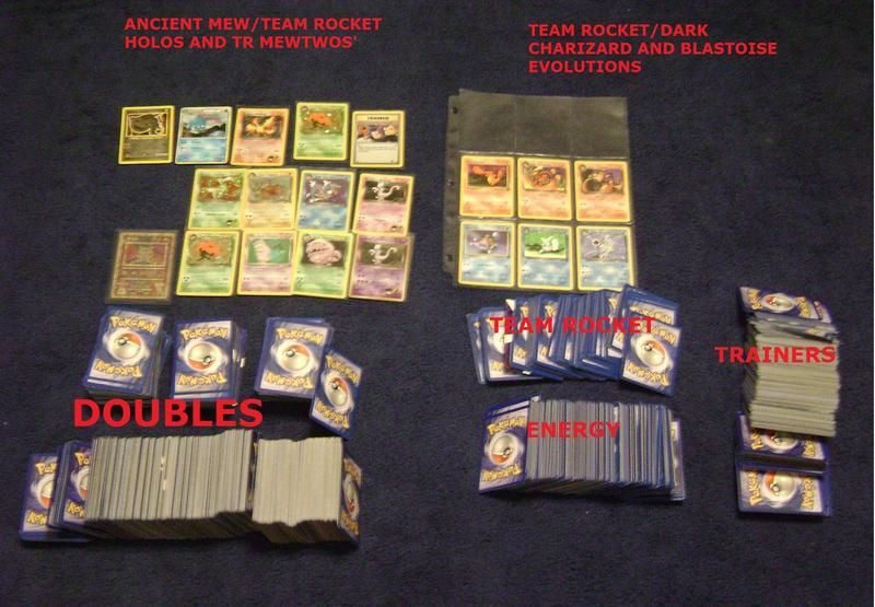 POKEMON CARD LOT 2000+ PIKACHU MEWTWO CHARIZARD  