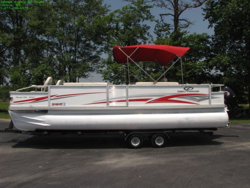 2006 CREST 2560 FAMILY FISH PONTOON BOAT in Powerboats & Motorboats 