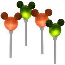 Mickey Ears LightShow™ Pathway Markers Gemmy Christmas  