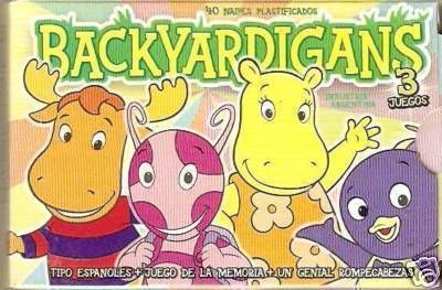 BACKYARDIGANS PLAYING CARDS + Box MINT Argentina  