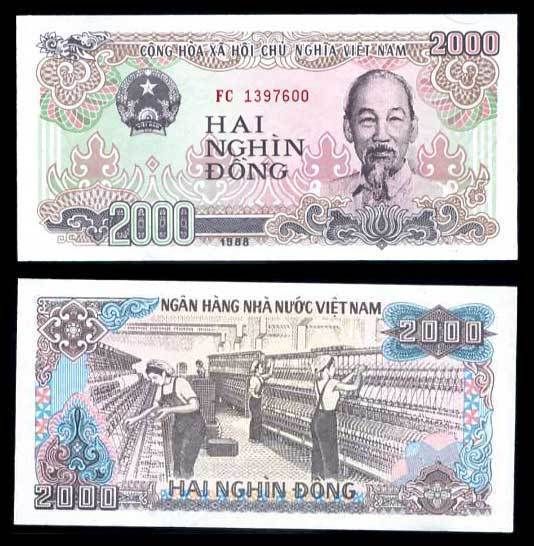 Vietnam 2000 Dong P   107  