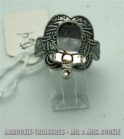 Vintage Premium Saddle Ring  