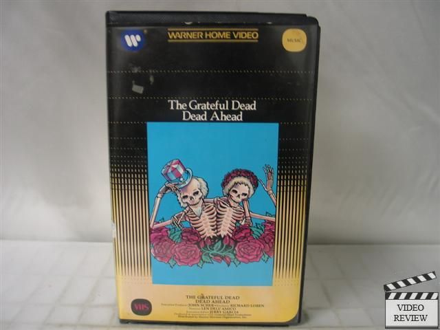 The Grateful Dead Dead Ahead VHS  