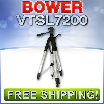 Bower VTSL72000 72 Inch Aluminum Photo Video Tripod 636980200606 
