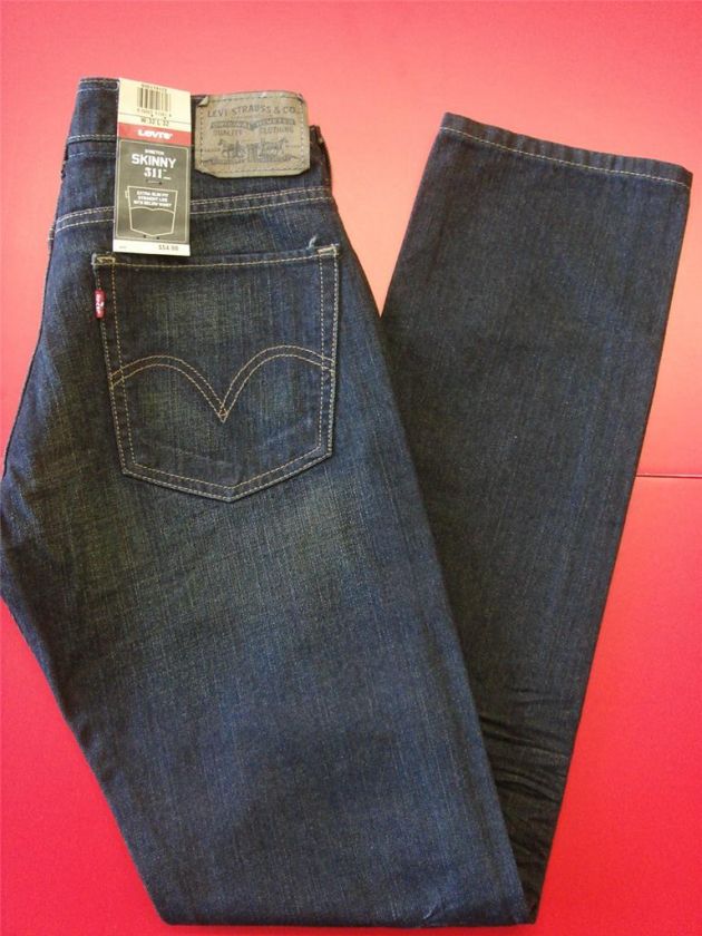 Levis 511 SKINNY Men EXTRA Slim Fit Blue ALL Size 4172  