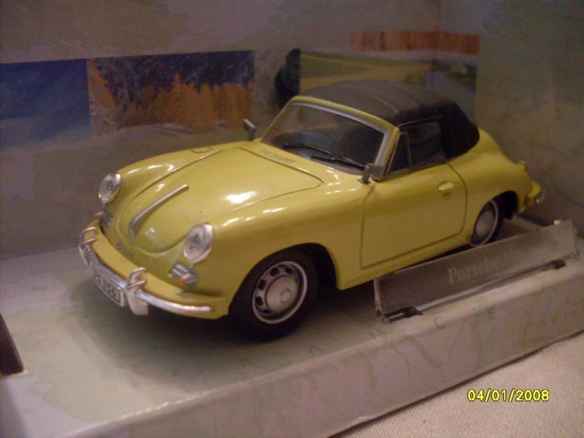 Nice 1/43 Porsche 356B cabrio Cararama  