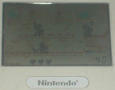 Nintendo Game & Watch Multi Screen ZL 65 Zelda 1989  