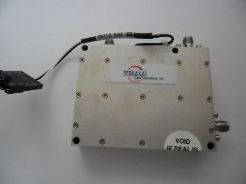 TERRASAT 7.1   7.9GHz RX RF Receiver SMA ED 0194 4  