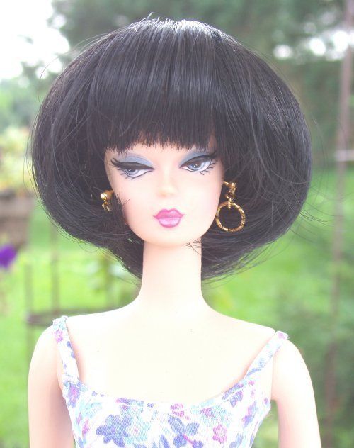 Doris WIG   Barbie, Fashion Royalty. BLACK Size 4 5  