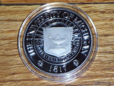 2oz .999 SILVER UNIVERSITY OF MICHIGAN ROSE BOWL COIN $.99 Starting 