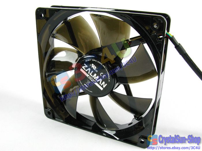 ZALMAN CPU Silent Cooler Fan Intel 1366/1156/775 core2 AMD/AM2/AM3/754 