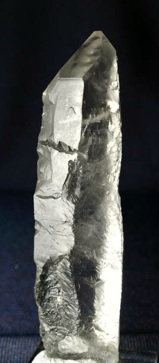 SUPER RARE C FACE ETCHED QUARTZ CRYSTAL + DIAMANTINA  