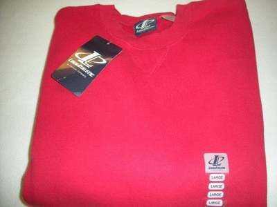 NEW LOGO ATHLETIC BY REEBOK COMPANY RED SWEATSHIRT SZ M  