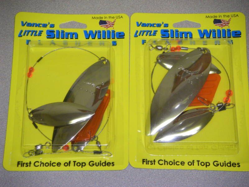 Vances Tackle Little Slim Willie Troll Flasher Trout S  