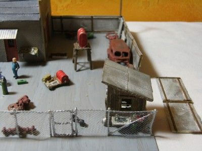 Built train model building. Diorama. HO Scale 187 DPM. Harlee & Sons 