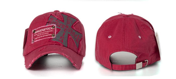 Cross logo Hat Brand new Baseball cap Hot Pink AC123  