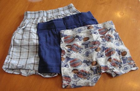 Boys Assorted Underwear 3pk sz Small (6 8)  