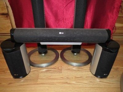 Surround Sound System; Powered Sub and 5 Speakers, 2 Front, 2 