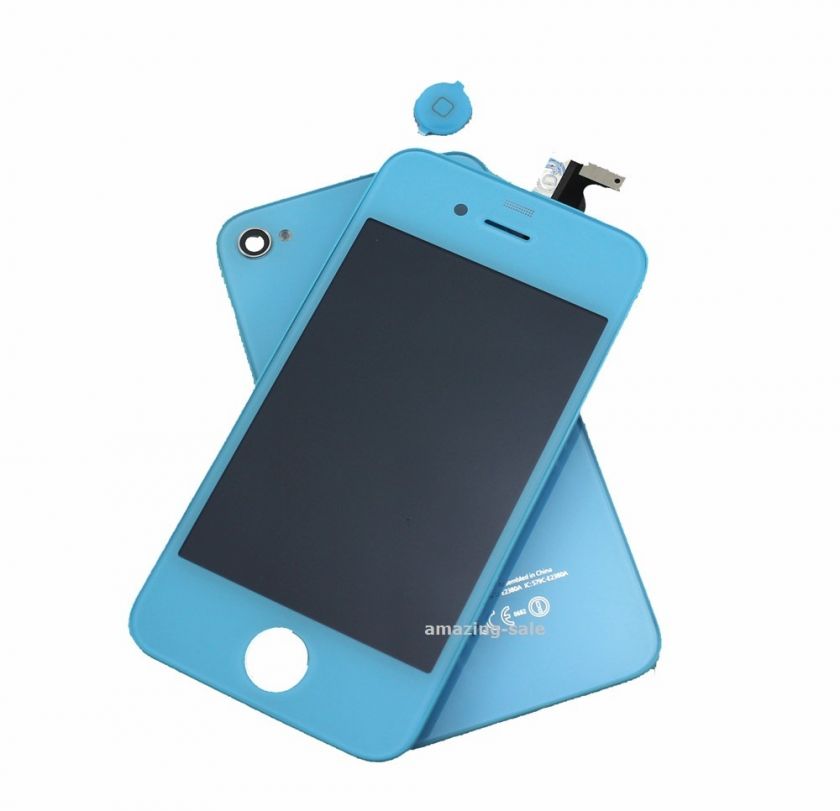   & Touch Screen Digitizer Chassis Assembly for iPhone 4 4G GSM  