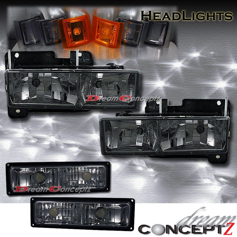 94 95 96 97 98 CHEVY SILVERADO TAHOE HEADLIGHTS CORNER  