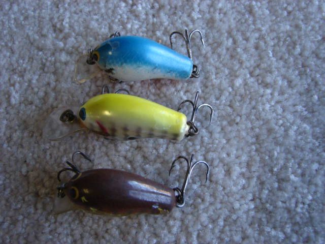 Lot of Bagley Honey B Beater Fishing Lures  