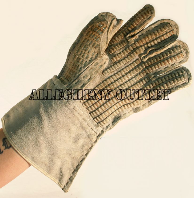 US MILITARY SURPLUS Work Gloves RAZOR BARBED WIRE  