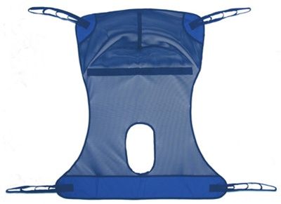 Mesh Full Body Commode Patient Lift Sling by Lumex NEW  