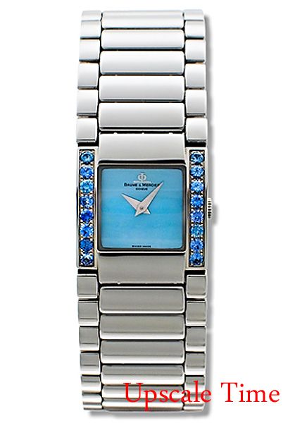 Baume & Mercier Catwalk Blue MoP Dial SS Womens Watch  