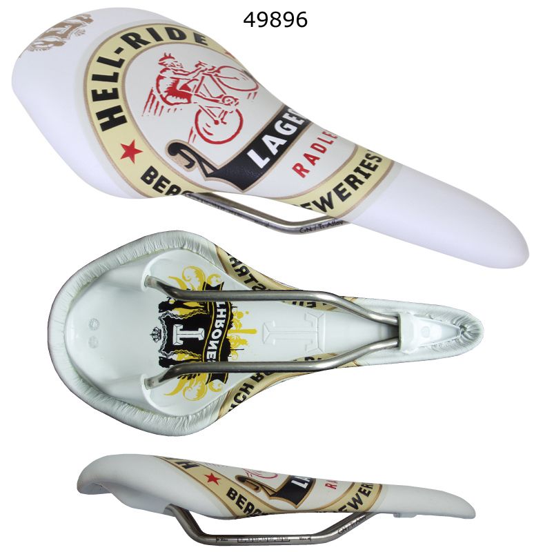 49896 BICYCLE SADDLE THRONES Ti/CRBN BEER BIKE  