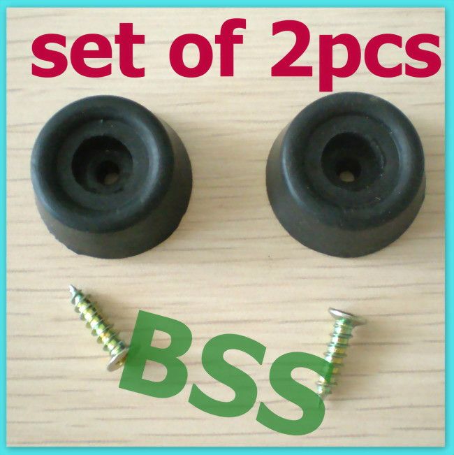 2pcs Pool Billiard table stick Cue Screw Rubber Bumper  