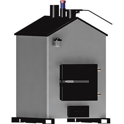 FURNACE BOILER Outdoor   130,000 BTU   3000 Square Feet   Wood & Coal 