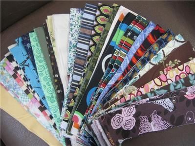 jelly roll FABRIC STRIPS QUILTING SEWING CRAFT #40 MIXED MEDIA 