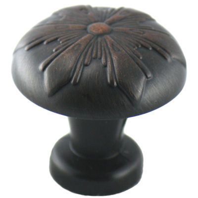 Oil Rubbed Bronze Round Cabinet Knobs #7682ORB  