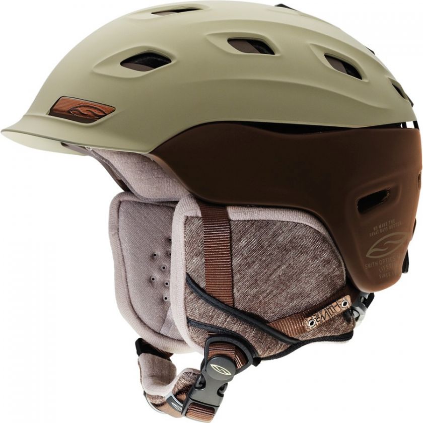 NEW SMITH VANTAGE HELMET Stone Mill/Union brown Size Small/Medium 