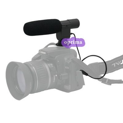   Stereo Microphone Shotgun for DSLR Camcorder DV SLR Canon 60D  