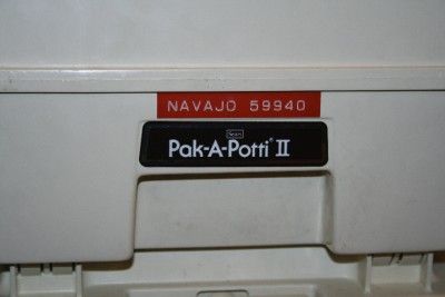  Pak a Potti II Portable Camping Boat RV Toilet Marine  