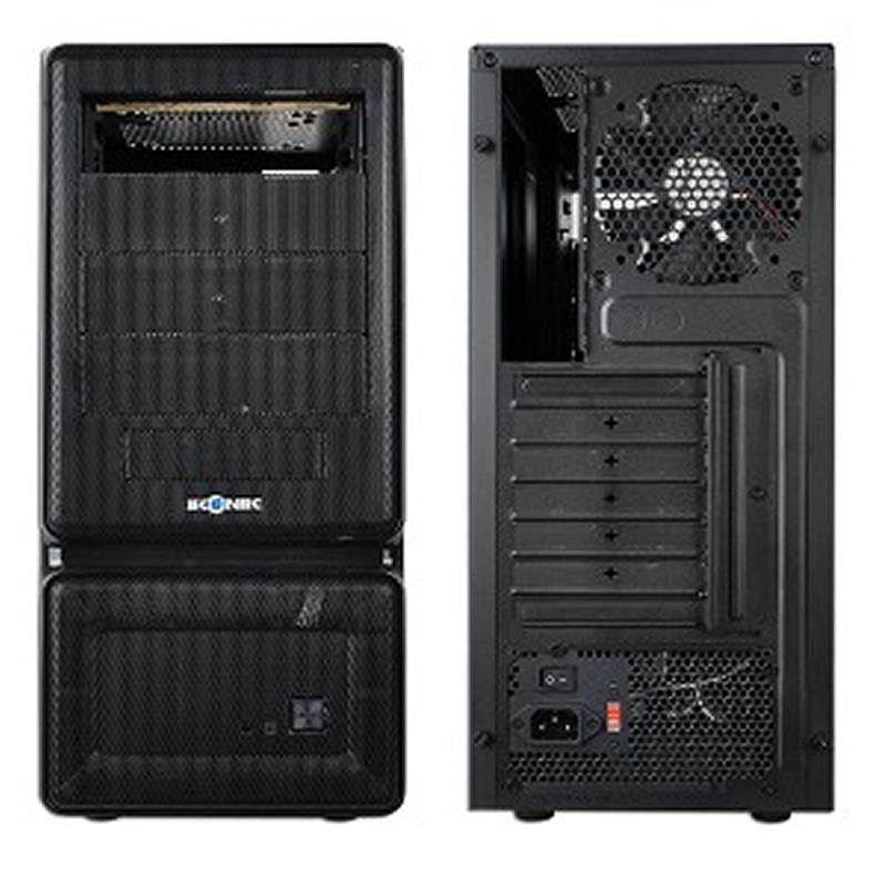 Logisys IKONIK SOHO2 10 Bay ATX Mid Tower Computer Case  