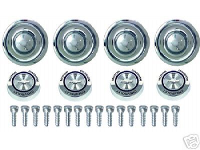 67 Camaro Rally Wheel Center Cap Set W/O Disc Brakes  