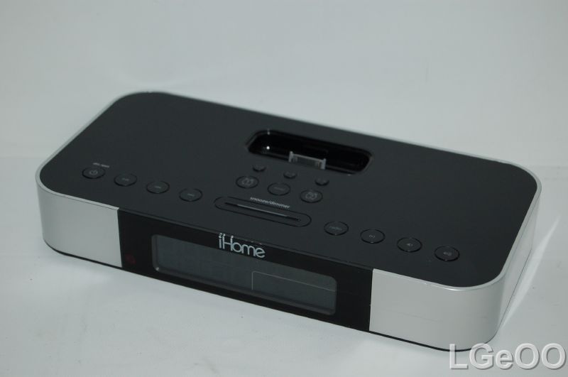 iHome IH51B Stereo System with Clock Radio for iPhone  