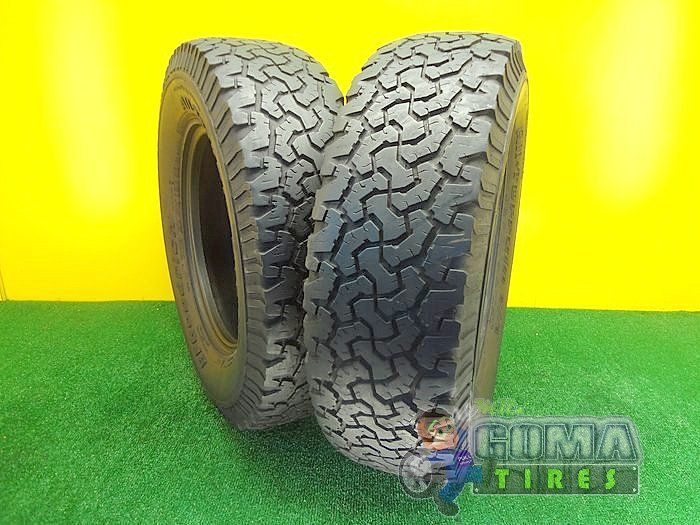   TERRAIN T/A KO 245/75/17 USED TIRES NO PATCH 85% LIFE 2457517  