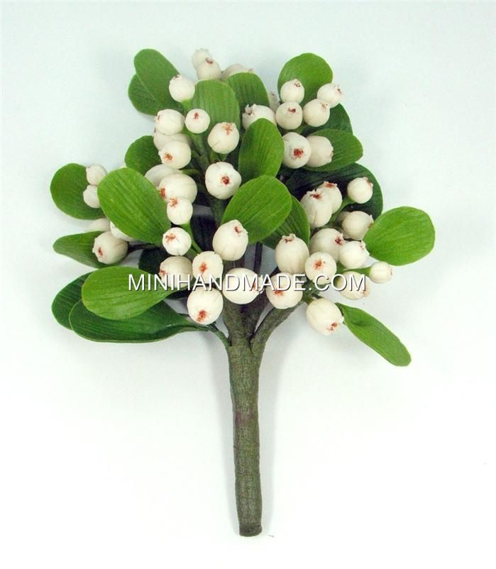   , flowers and leaves are handmade from polymer clay (air dried clay