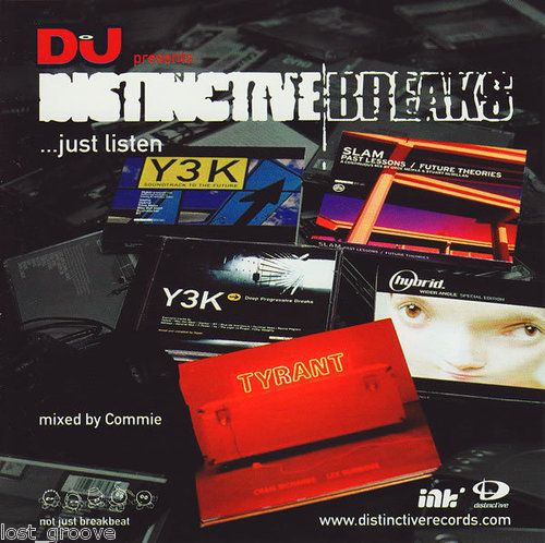 COMMIE Just Listen Distinctive Breaks DJ MIX CD *MINT*  