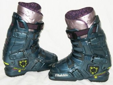 RAICHLE TriFlex TF7 Downhill SKI BOOTS Womens 6 Mondo 22.5 268mm L@@K 