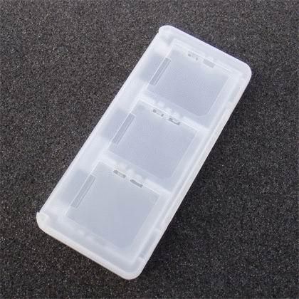 white 6 Game Cards Case holder Cover for Nintendo DS lite DSL Dsi New 