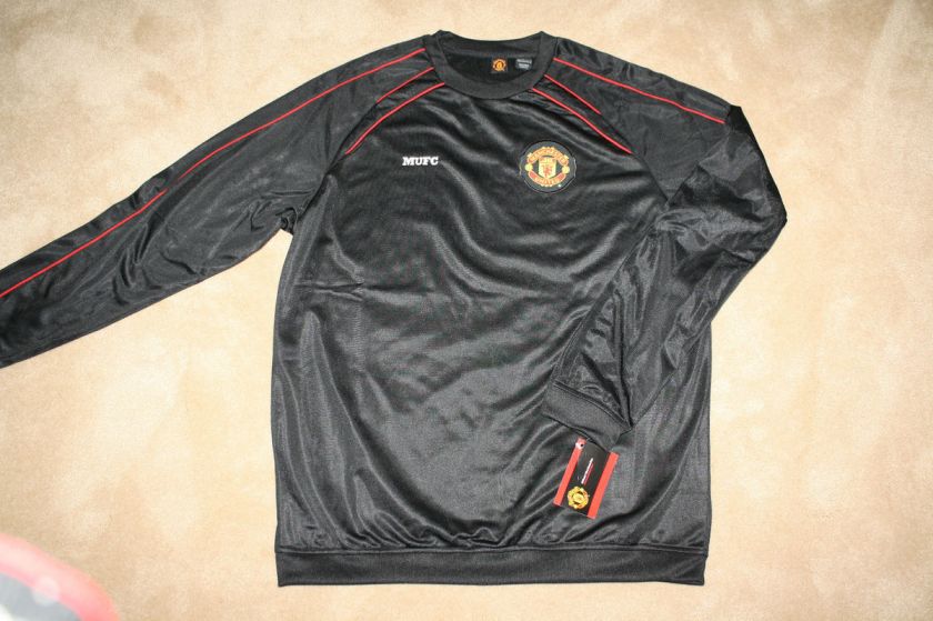   United Pull Over Warm Up NewWithTags Official license gear EPL Soccer