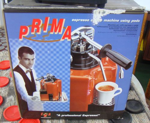 Prima Espresso Pod Machine   New  