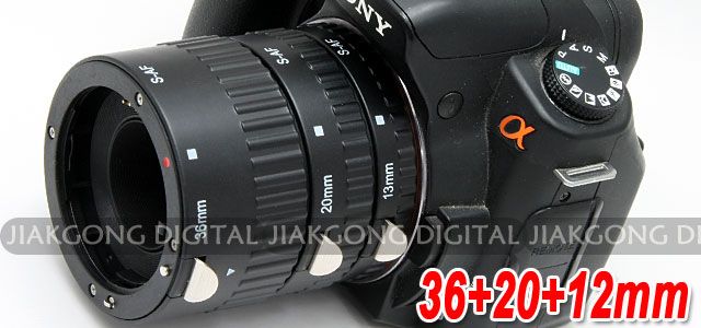 Auto Focus Macro Extension Tube for Sony AF Minolta MA  