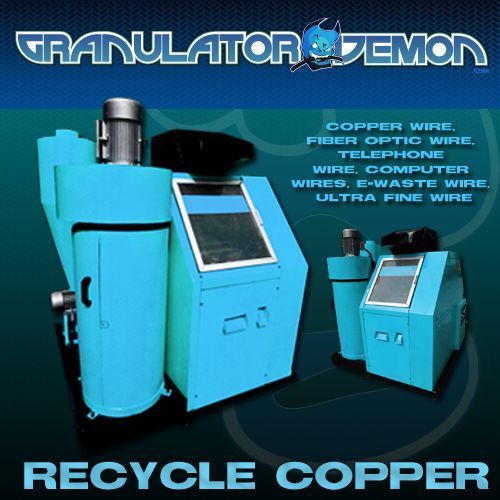 Factory Direct Copper Wire Scrap Granulator Cable Shredding Streamline 